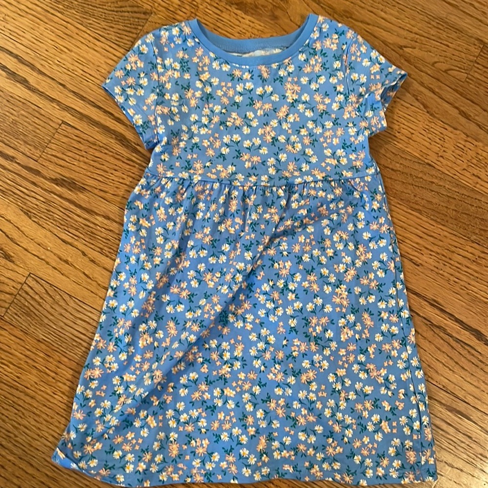 Toddler Floral Short Sleeve Dress